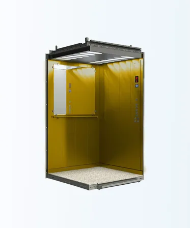 Asansör Kabin Sistemi - Deco Gold Model - Uygar Asansör