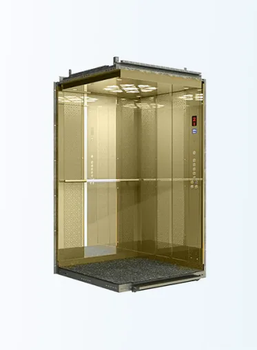 Asansör Kabin Sistemi - Deco Modern Gold - Uygar Asansör