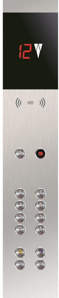 Asansör Buton Sistemleri - Kabin Buton Yeri - LG Serisi / LGPN1000 SM - Uygar Asansör